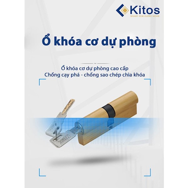 Khóa vân tay Kitos KT-G600