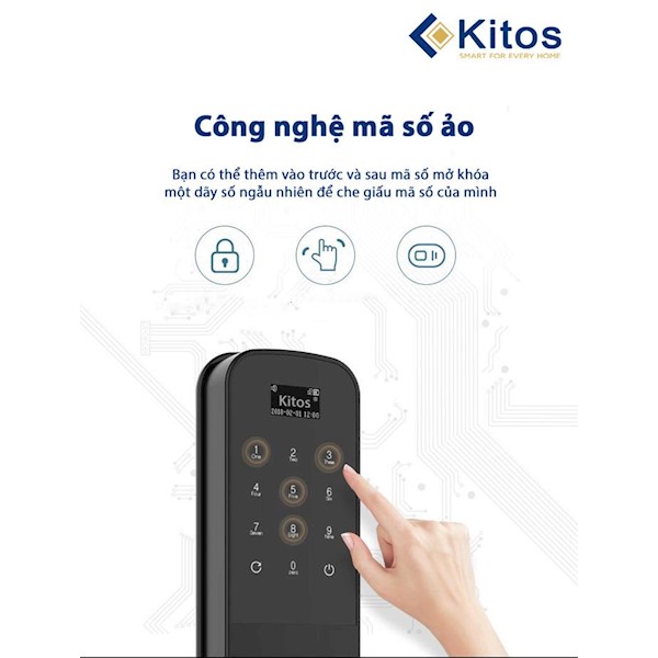 Khóa vân tay Kitos KT-G600