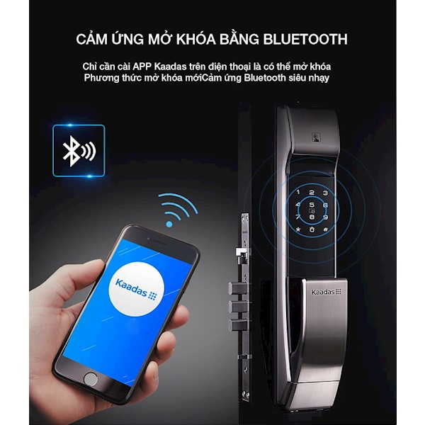 Khóa cửa thông minh wifi 2019 – Kaadas