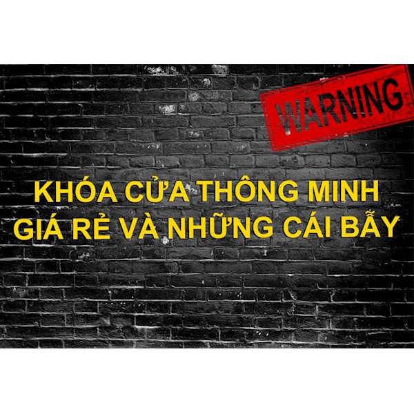 Xu hướng khóa cửa điện tử giá rẻ