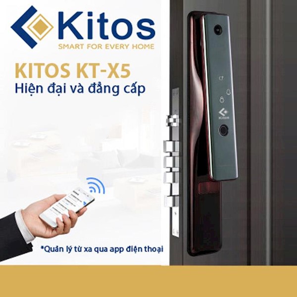 Khóa cửa vân tay cao cấp KT_X5