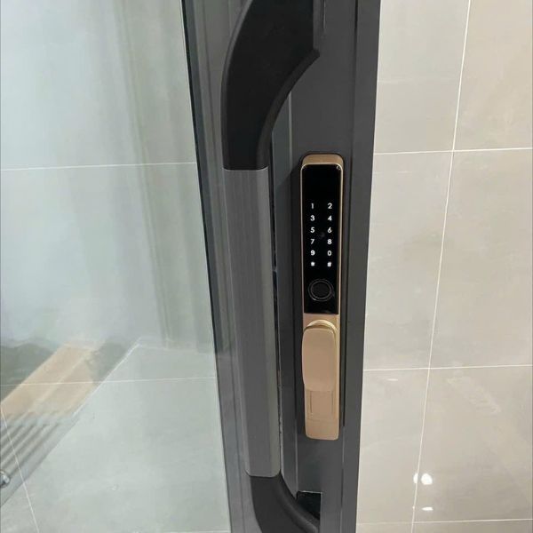 Khóa cửa vân tay Kardos SmartLock A109 TN Gold cửa lùa