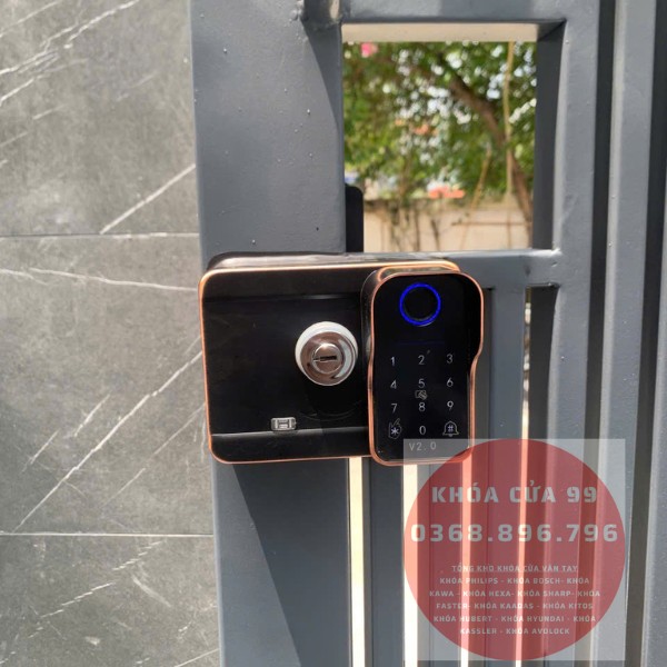 Khóa cửa cổng Avolock AG 48 mở 2 chiều