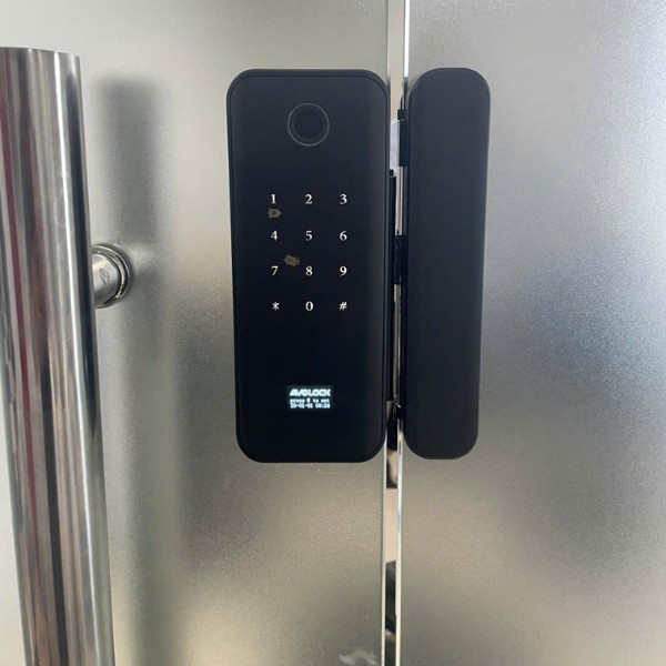 Khóa cửa kính Avolock AK26 và app