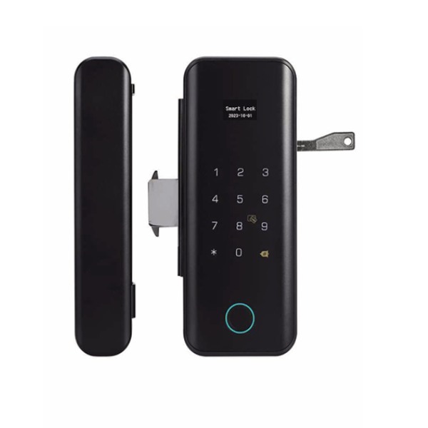 Khóa cửa kính AK29 remote và app wifi