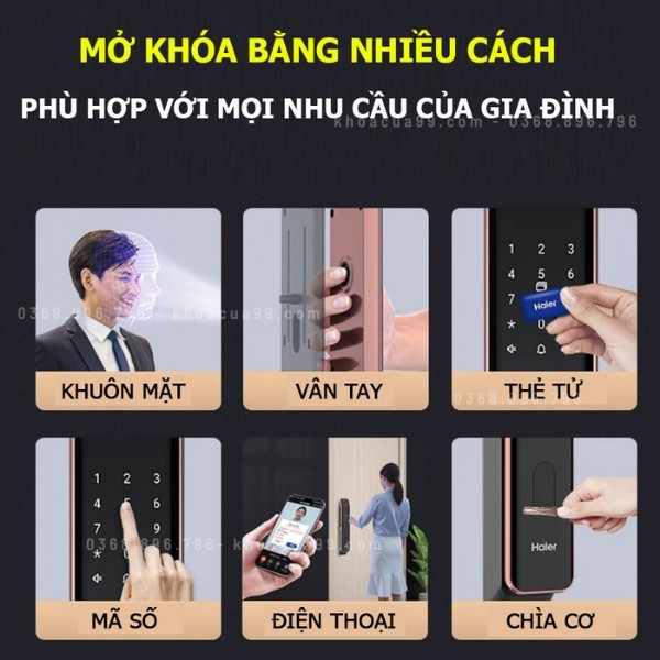 Khóa cửa vân tay Avolock AL 89FRV Face 3D