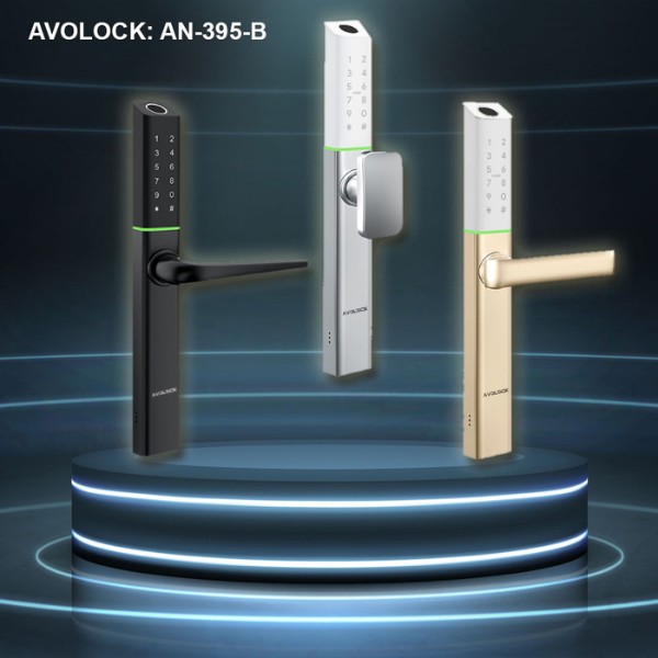 Khóa cửa nhôm vân tay Avolock AN 395