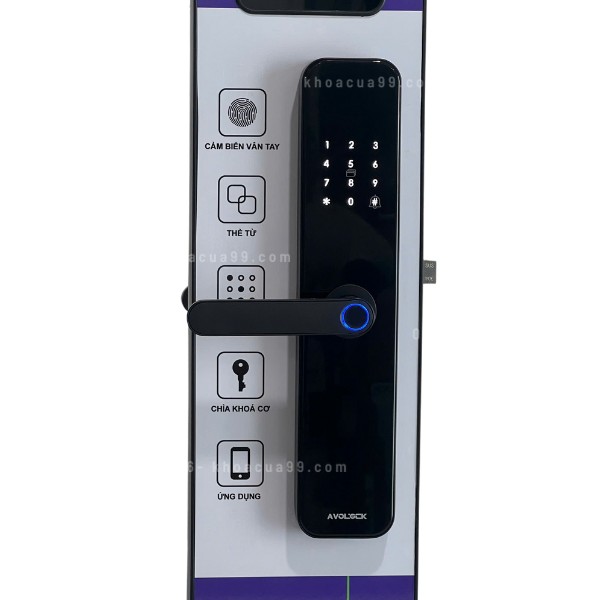 Khóa cửa vân tay Avolock AV68 app wifi