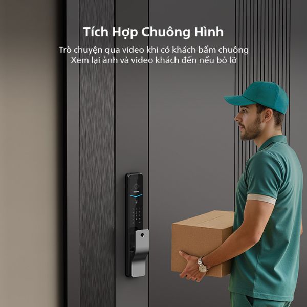 Khóa cửa vân tay Philips DDL720 MVP