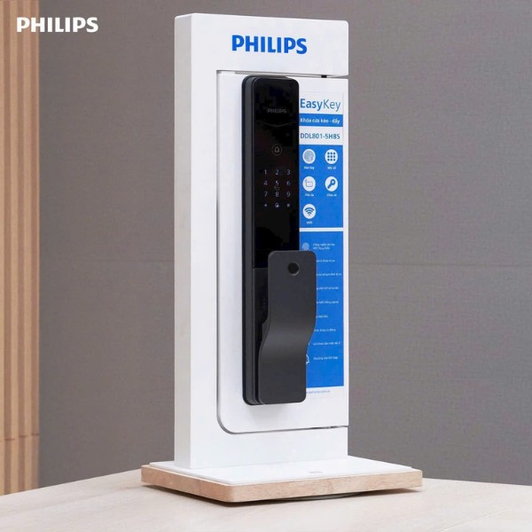 Khóa cửa vân tay Philips DDL801 5HBS