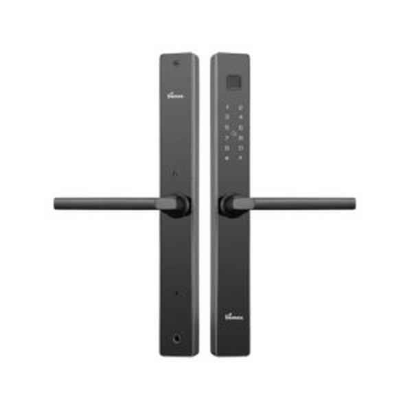Khoá cửa vân tay thông minh có camera Demax EL-C66 đen camera