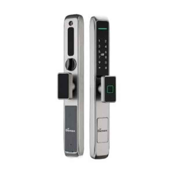 Khoá cửa vân tay thông minh có camera Demax EL-C66 đen camera