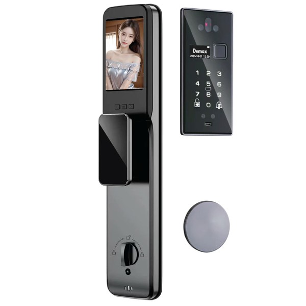 Khoá thông minh lắp âm Face ID Demax EL-Q965 CNC
