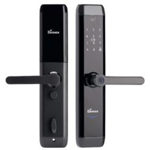 Khoá cửa vân tay chống nước IP56 Demax EL606 đen Wi-Fi