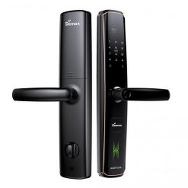 Khoá cửa vân tay thông minh Demax EL666 đen Nano Wi-Fi - Khoá cửa vân tay Demax chính hãng giá tốt