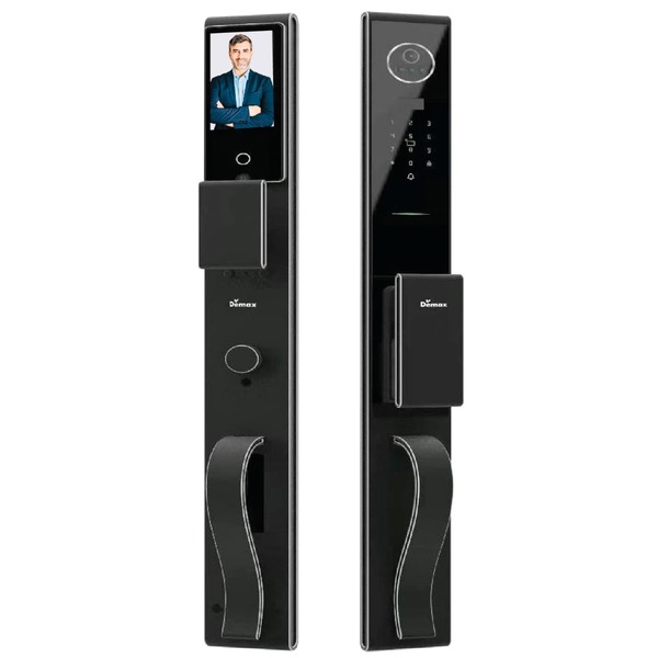 Khoá cửa vân tay chống nước IP56 Demax EL902 đen Wi-Fi