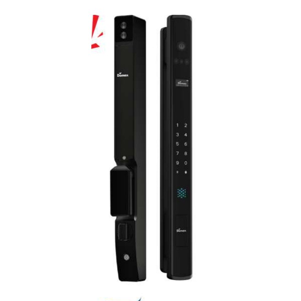 Khoá cửa vân tay chống nước IP56 Demax EL909 đen CNC Wi-Fi