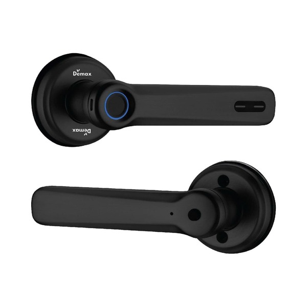 Khoá cửa vân tay cửa phòng Demax SL109 tay gạt đen Bluetooth - Khoá cửa vân tay Demax chính hãng giá tốt