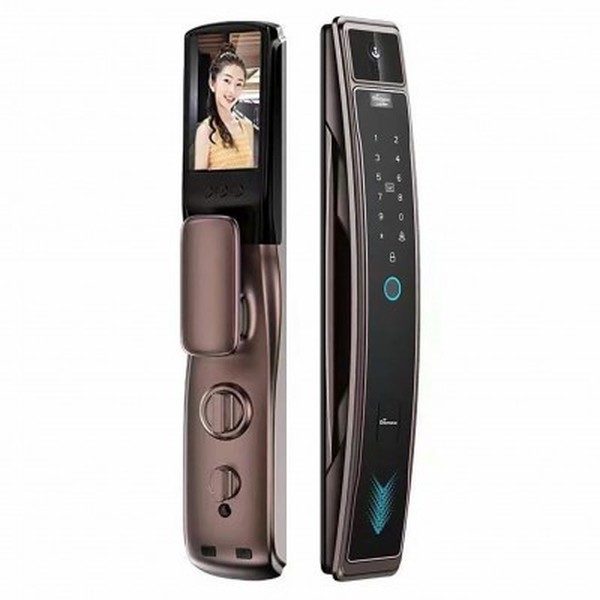 Khoá Face ID 3D mở tự động Demax SL818 - Khoá cửa vân tay Demax chính hãng giá tốt