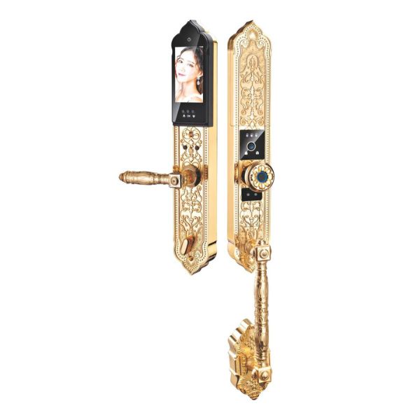 Khóa cửa vân tay Kardos SmartLock DS 611 Pro Face ID 3D