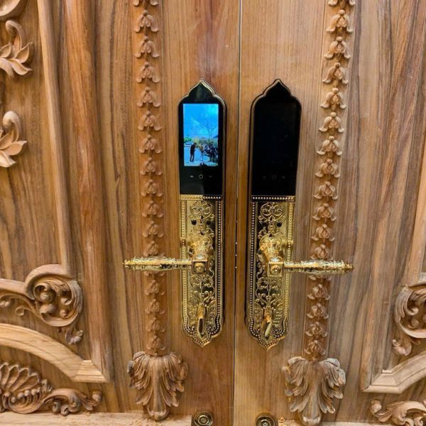 Khóa cửa vân tay Kardos SmartLock DS 611 Pro Face ID 3D