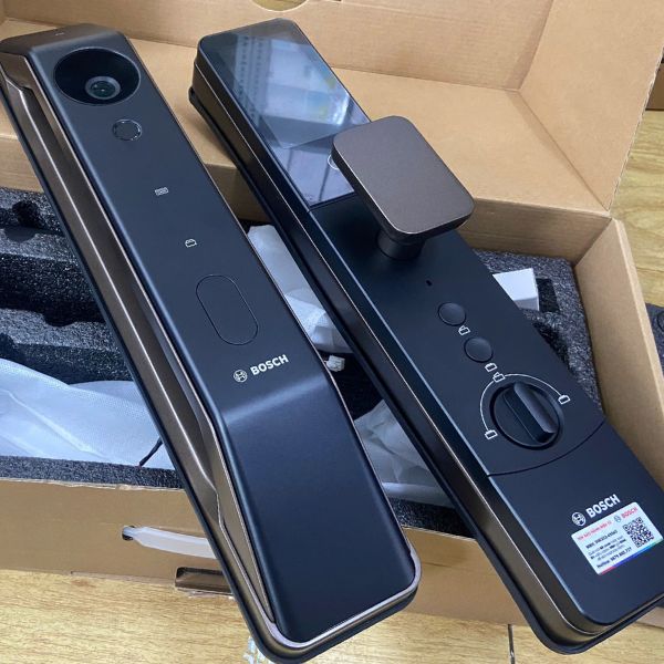 Khóa cửa Bosch FU6 PLUS Face id màu coffee