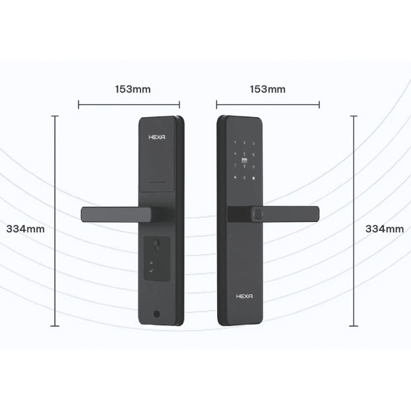 Khóa vân tay Hexa HX12