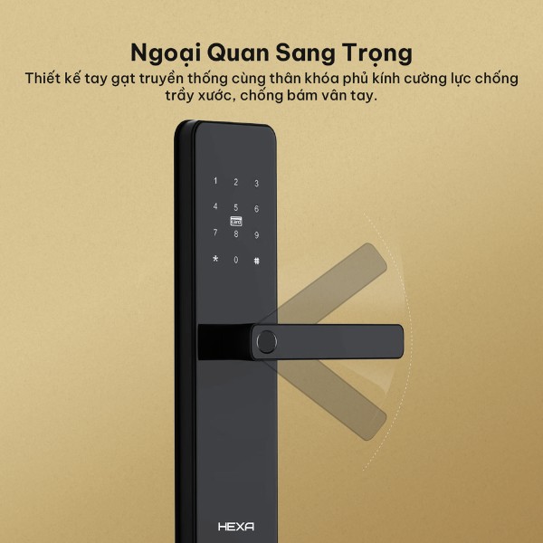 Khóa vân tay Hexa HX12