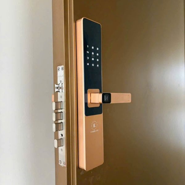 Khóa cửa vân tay Kassler KL567 CNC Gold