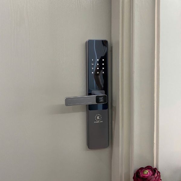 Khóa cửa vân tay Kassler KL567 CNC Gray - bán chạy tại Khóa Cửa 99