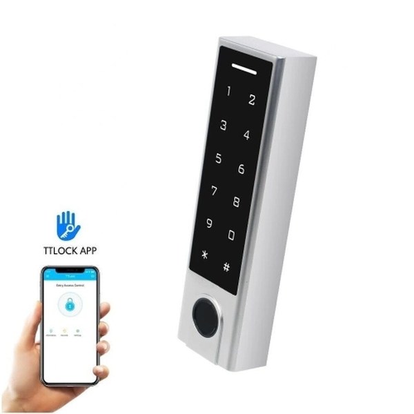 Đầu đọc TTLock (có tiếng Việt) - Vỏ kẽm, IP66, Bluetooth + Gateway WiFi