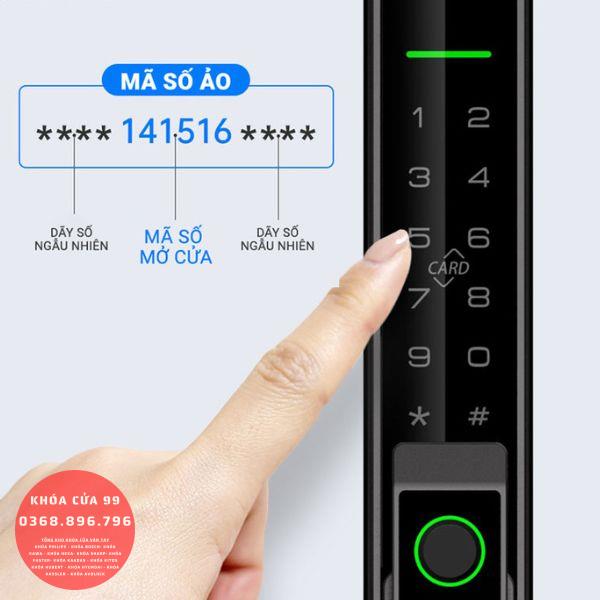 Khóa cửa nhôm vân tay cao cấp Kitos KT-AL630 Plus