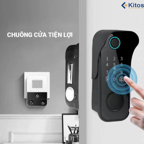 Khóa cửa cổng vân tay Kitos KT-DL04 Plus