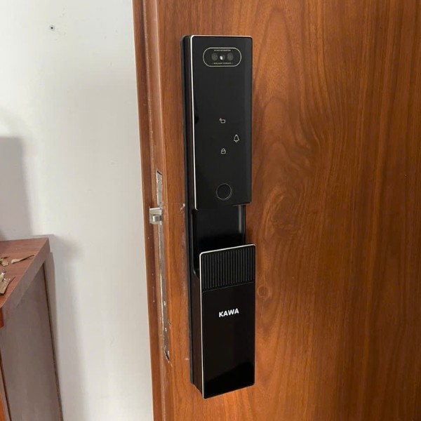Khóa cửa vân tay kawa KT66F face 3D