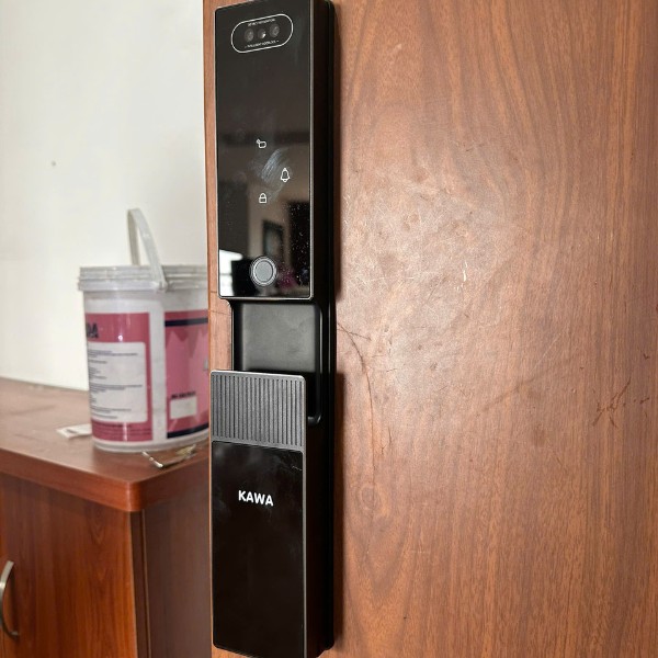 Khóa cửa vân tay kawa KT66F face 3D