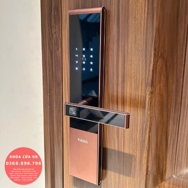 Khóa cửa vân tay Kawa K609 CNC