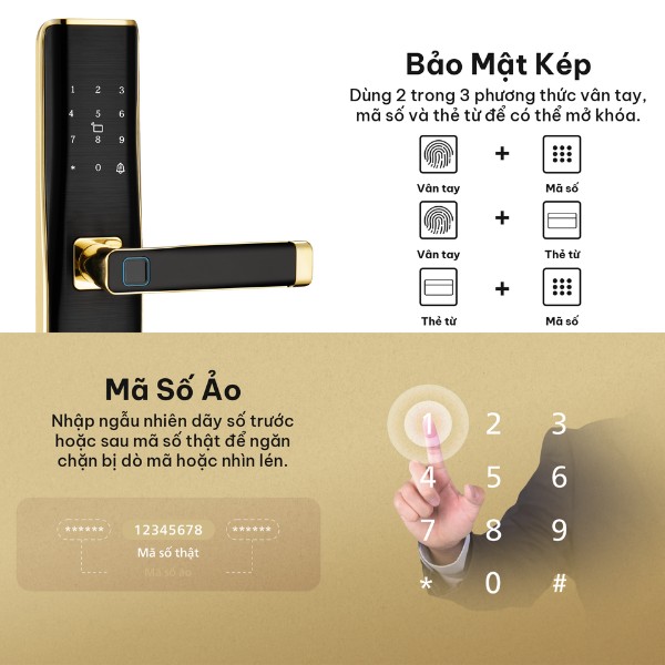 Khóa vân tay Hexa L100