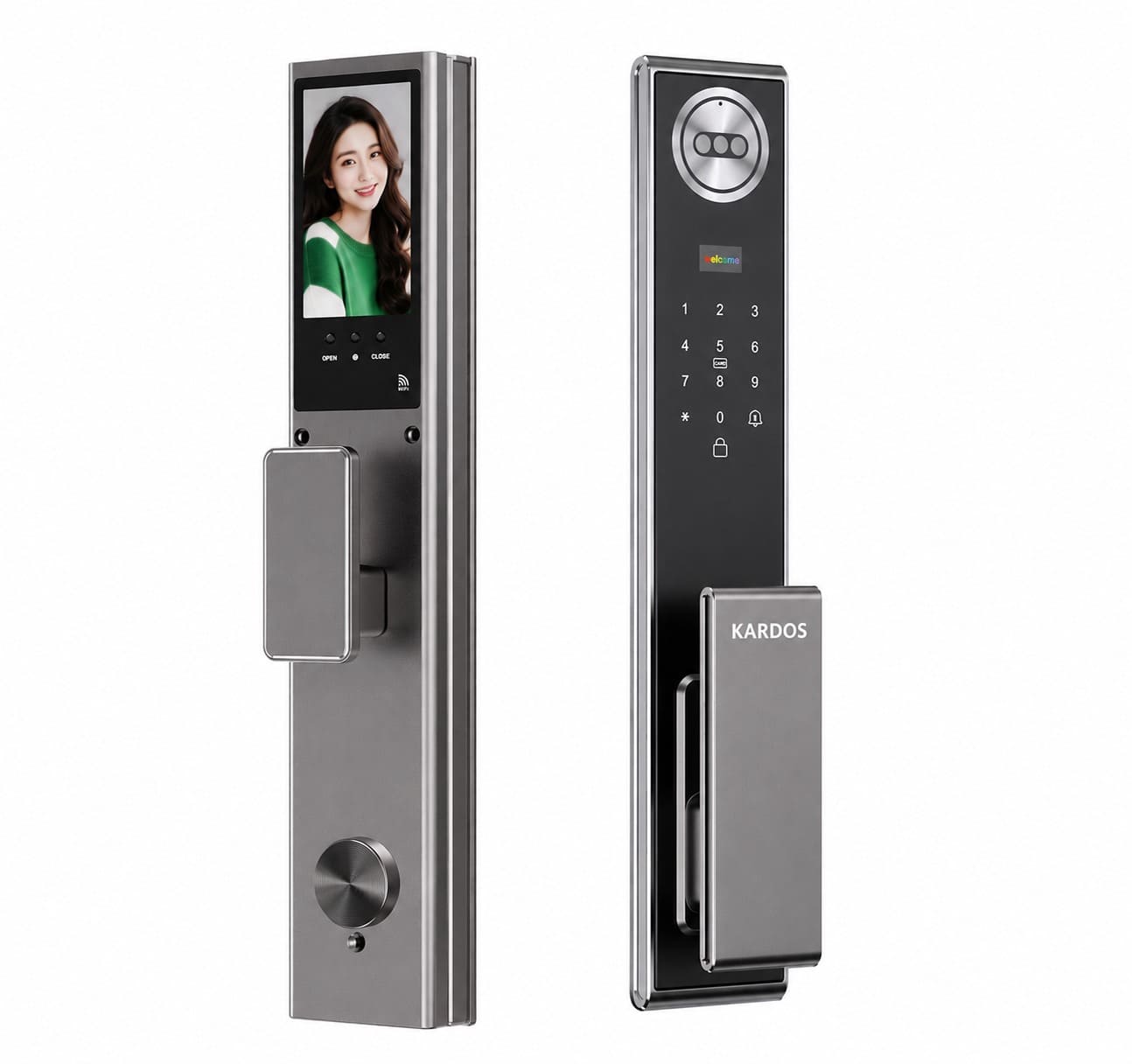 Khóa cửa vân tay Kardos SmartLock No6 Face ID 3D
