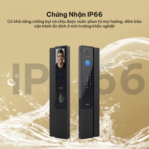 Khóa vân tay Hexa P200 Promax face 3D
