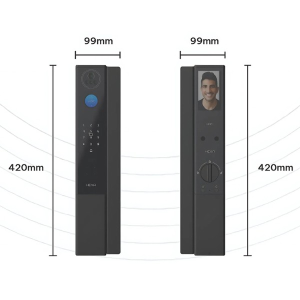 Khóa vân tay Hexa P200 Promax face 3D