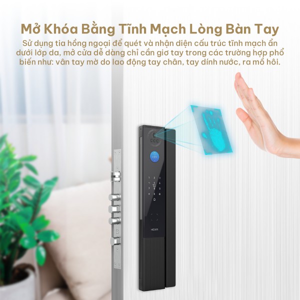 Khóa vân tay Hexa P200 Promax face 3D