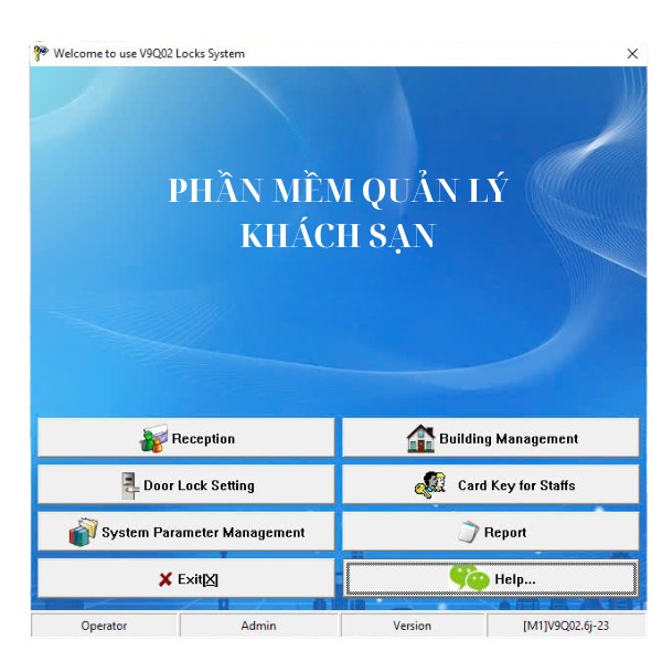 Phần mềm quảng lý khách sạn